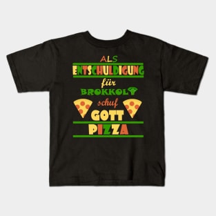 Pizza Italien Urlaub Kulinarisch Koch Pasta Kids T-Shirt